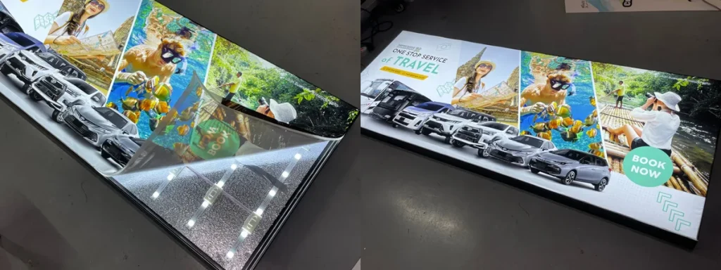 راهنمای جامع انتخاب چراغ LED برای تابلوهای تبلیغاتی